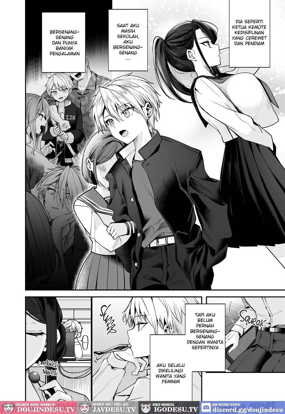 Deka Onna Joushi to Moto Charao no Kouhai-kun: Chapter chapter-1 - Page 10