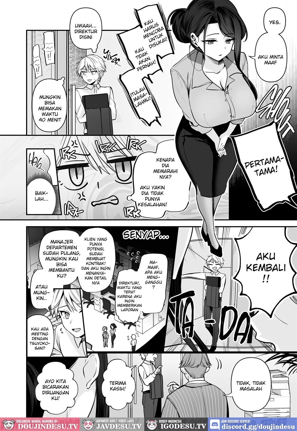 Deka Onna Joushi to Moto Charao no Kouhai-kun: Chapter chapter-1 - Page 14