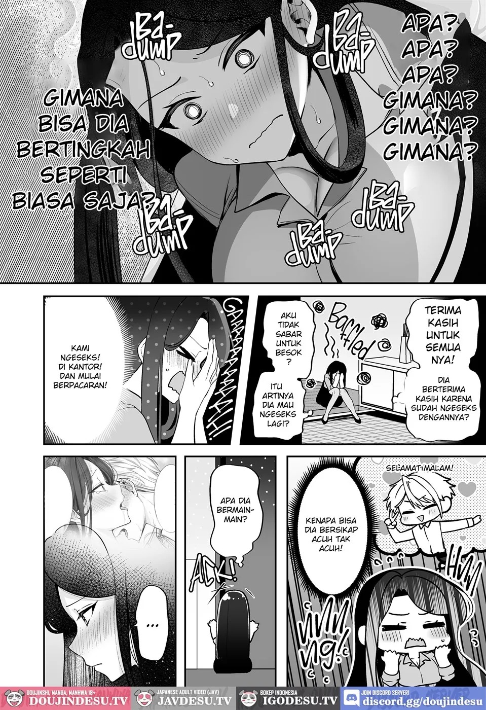 Deka Onna Joushi to Moto Charao no Kouhai-kun: Chapter chapter-1 - Page 77