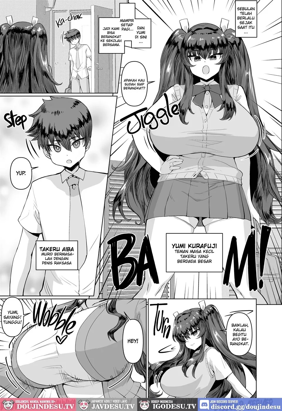 Dekachin ni Nattara Kyonyuu Osananajimi to Sono Kyonyuu Tomodachi-tachi ga Hatsujou shite Harem ni Natta!!: Chapter chapter-2 - Page 5