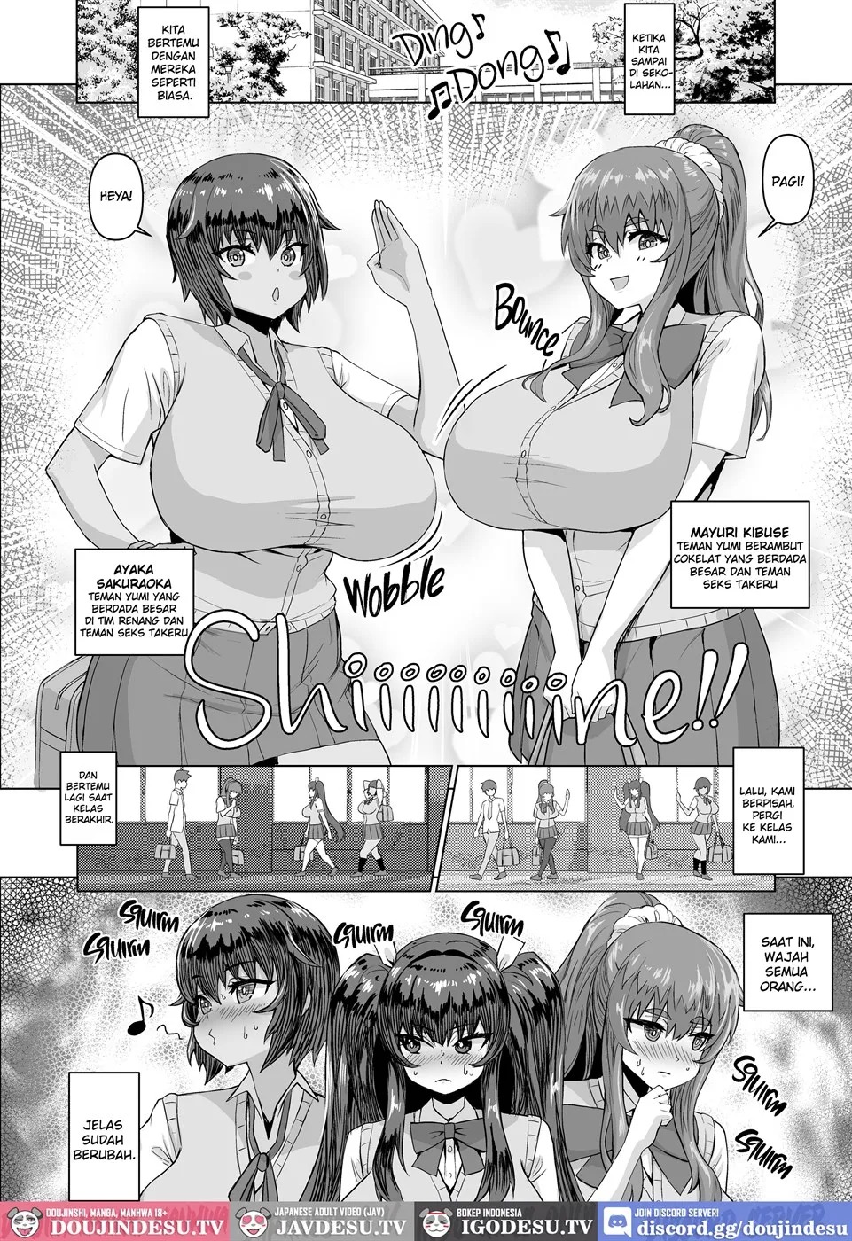 Dekachin ni Nattara Kyonyuu Osananajimi to Sono Kyonyuu Tomodachi-tachi ga Hatsujou shite Harem ni Natta!!: Chapter chapter-2 - Page 8
