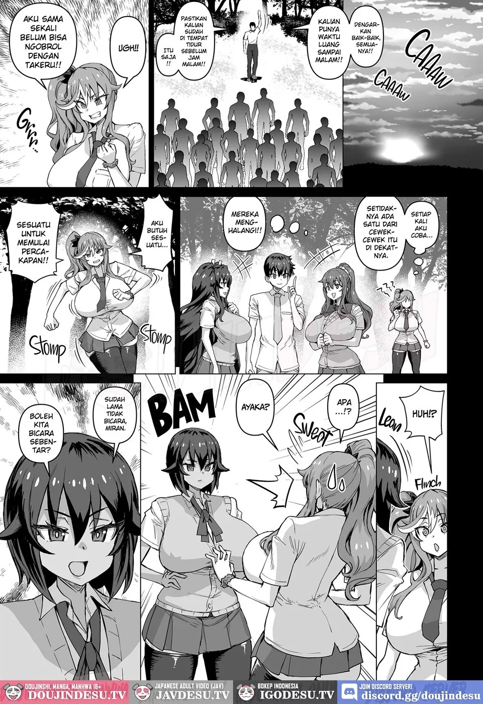 Dekachin ni Nattara Kyonyuu Osananajimi to Sono Kyonyuu Tomodachi-tachi ga Hatsujou shite Harem ni Natta!!: Chapter chapter-5 - Page 29