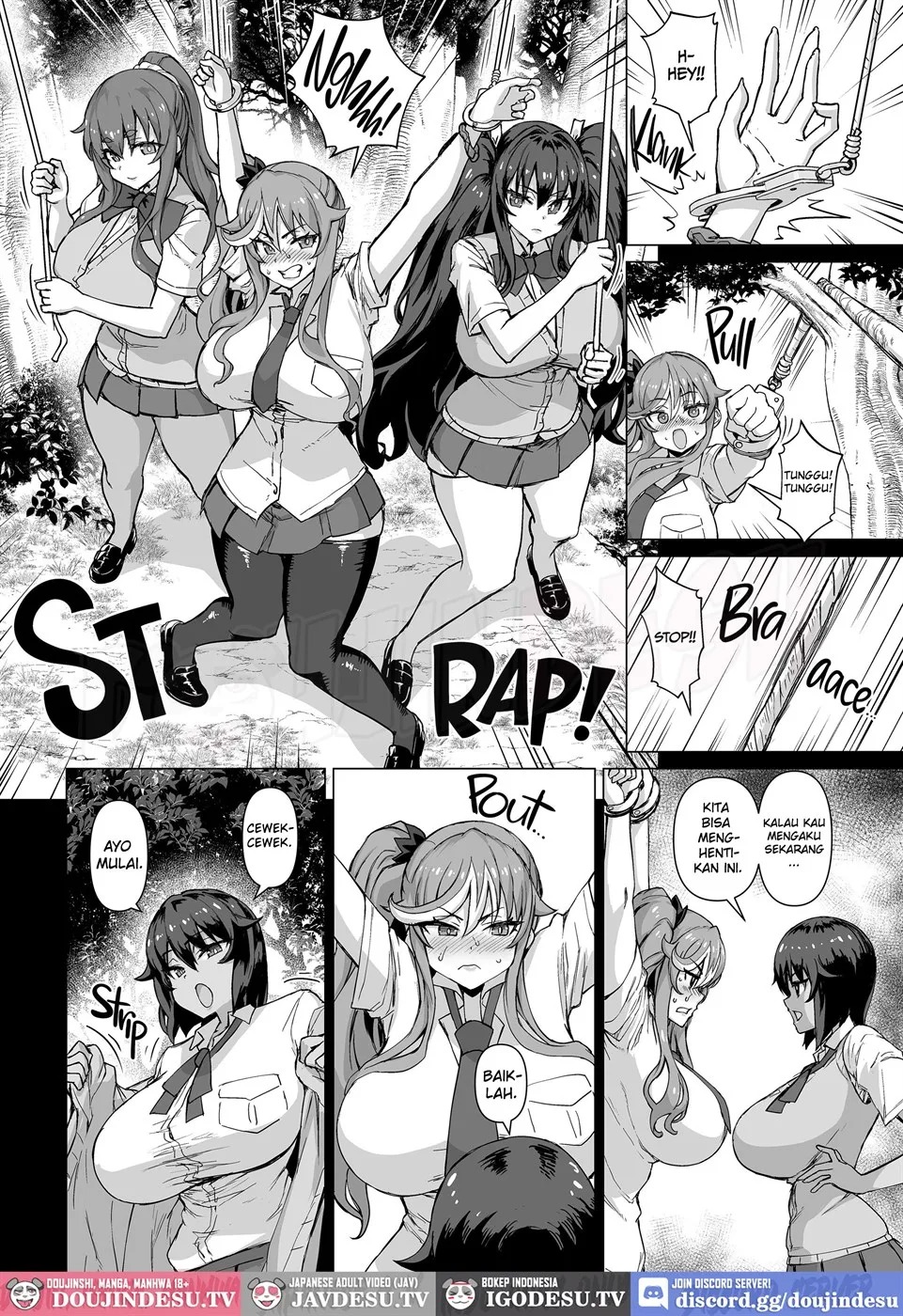 Dekachin ni Nattara Kyonyuu Osananajimi to Sono Kyonyuu Tomodachi-tachi ga Hatsujou shite Harem ni Natta!!: Chapter chapter-5 - Page 34