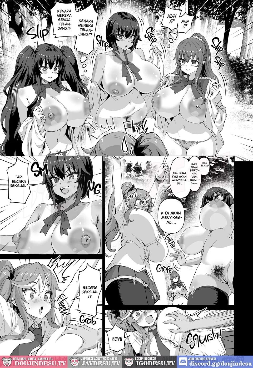 Dekachin ni Nattara Kyonyuu Osananajimi to Sono Kyonyuu Tomodachi-tachi ga Hatsujou shite Harem ni Natta!!: Chapter chapter-5 - Page 35