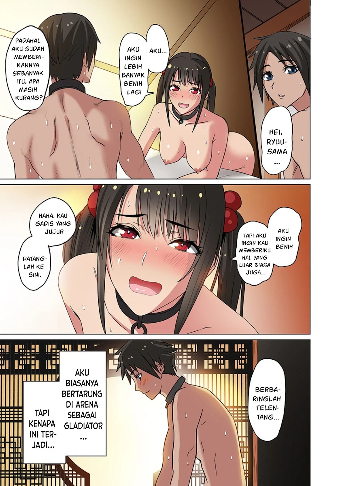 Dorei Senshi no Isekai Taneuma Seikatsu 〜 Mahou mo Bujutsu mo Saikyou dashi Harem made! 〜: Chapter chapter-1 - Page 4
