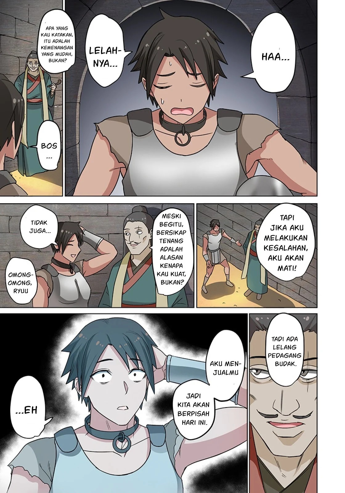 Dorei Senshi no Isekai Taneuma Seikatsu 〜 Mahou mo Bujutsu mo Saikyou dashi Harem made! 〜: Chapter chapter-1 - Page 8