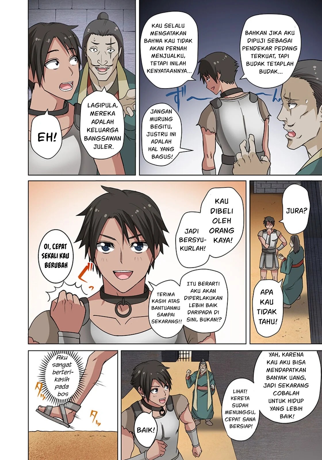 Dorei Senshi no Isekai Taneuma Seikatsu 〜 Mahou mo Bujutsu mo Saikyou dashi Harem made! 〜: Chapter chapter-1 - Page 43