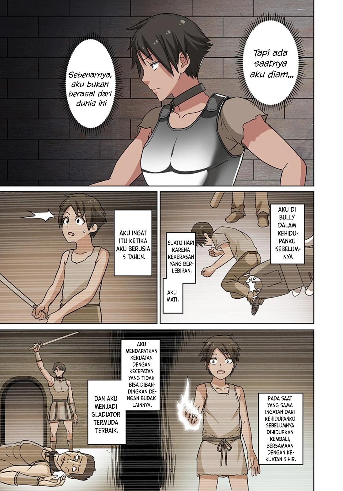 Dorei Senshi no Isekai Taneuma Seikatsu 〜 Mahou mo Bujutsu mo Saikyou dashi Harem made! 〜: Chapter chapter-1 - Page 44