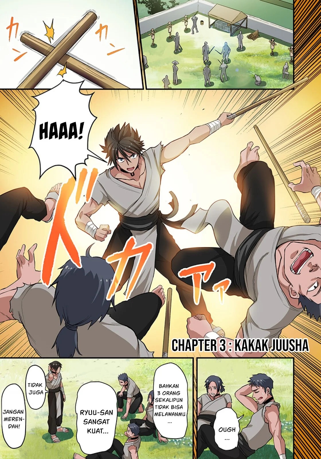 Dorei Senshi no Isekai Taneuma Seikatsu 〜 Mahou mo Bujutsu mo Saikyou dashi Harem made! 〜: Chapter chapter-3 - Page 2