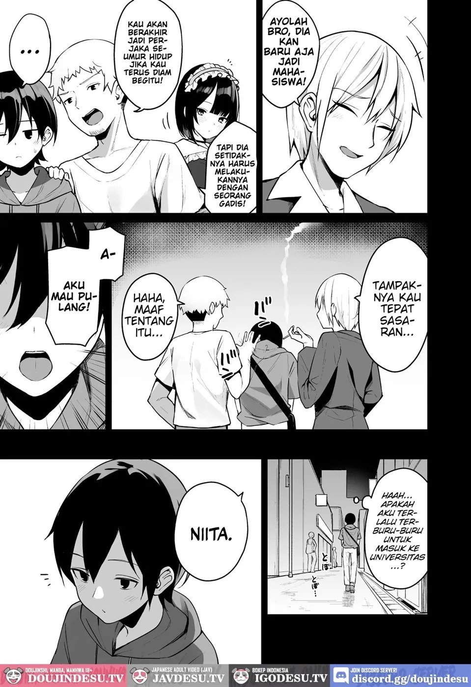 Douteizuki no Jirai Onna ni Seiyoku o Guchagucha ni Sareru Hanashi: Chapter chapter-1 - Page 7