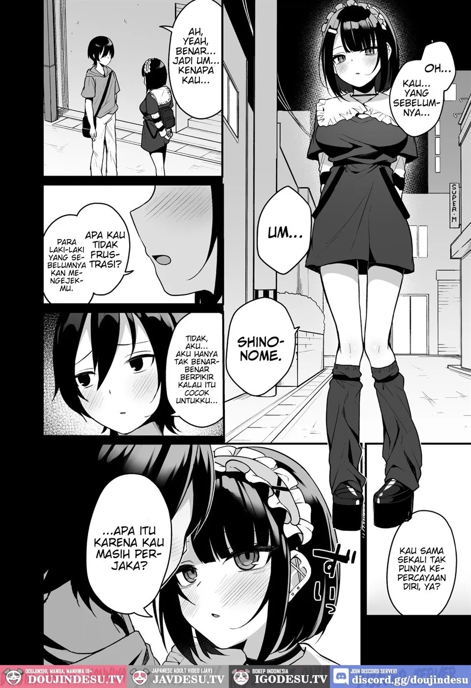 Douteizuki no Jirai Onna ni Seiyoku o Guchagucha ni Sareru Hanashi: Chapter chapter-1 - Page 8