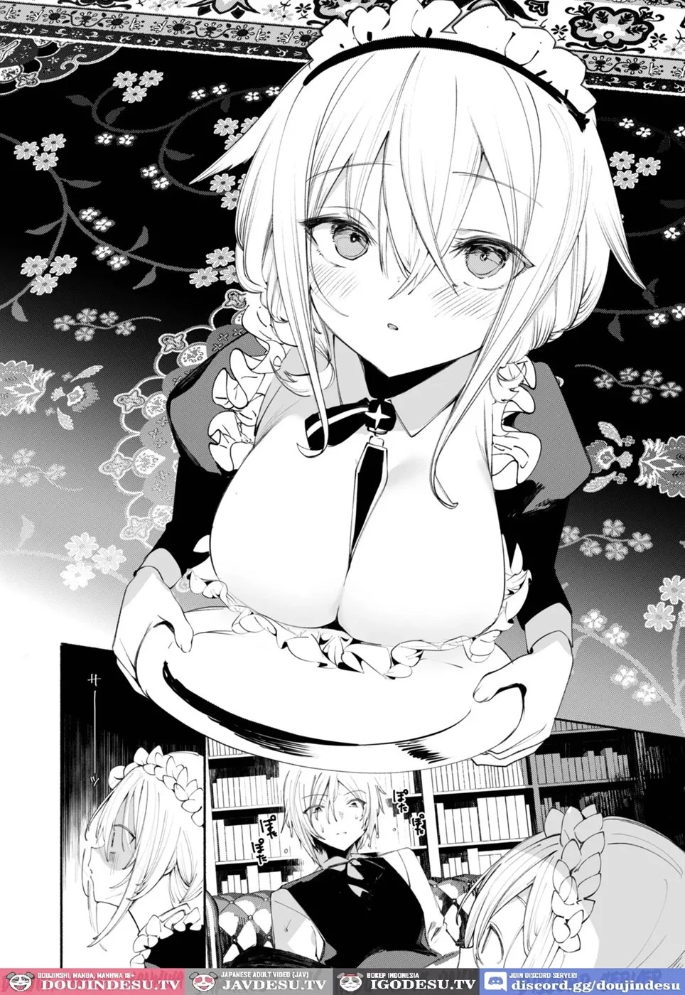 Downer na Dekachichi Maid-san wa Oshioki Gohoushi o Onedari suru. ~Honshou wa Gehin de Dosukebe Sugiru Sekkyokuteki na Meshitsukai~: Chapter chapter-1 - Page 12