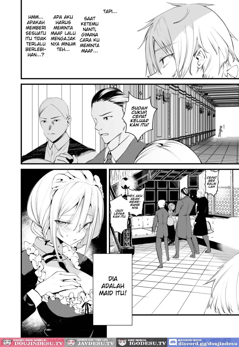 Downer na Dekachichi Maid-san wa Oshioki Gohoushi o Onedari suru. ~Honshou wa Gehin de Dosukebe Sugiru Sekkyokuteki na Meshitsukai~: Chapter chapter-1 - Page 22