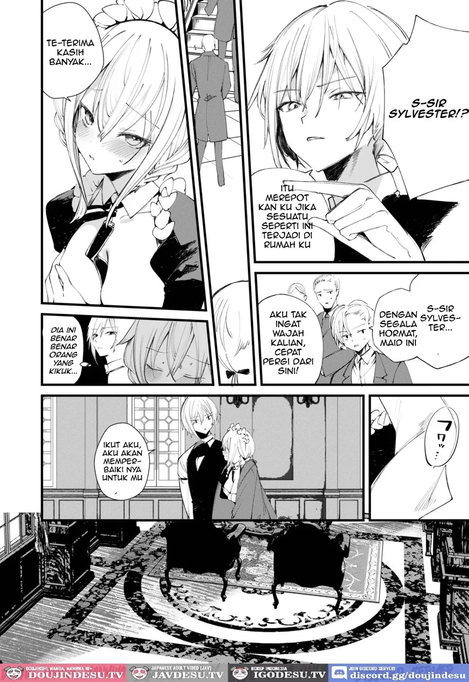 Downer na Dekachichi Maid-san wa Oshioki Gohoushi o Onedari suru. ~Honshou wa Gehin de Dosukebe Sugiru Sekkyokuteki na Meshitsukai~: Chapter chapter-1 - Page 24