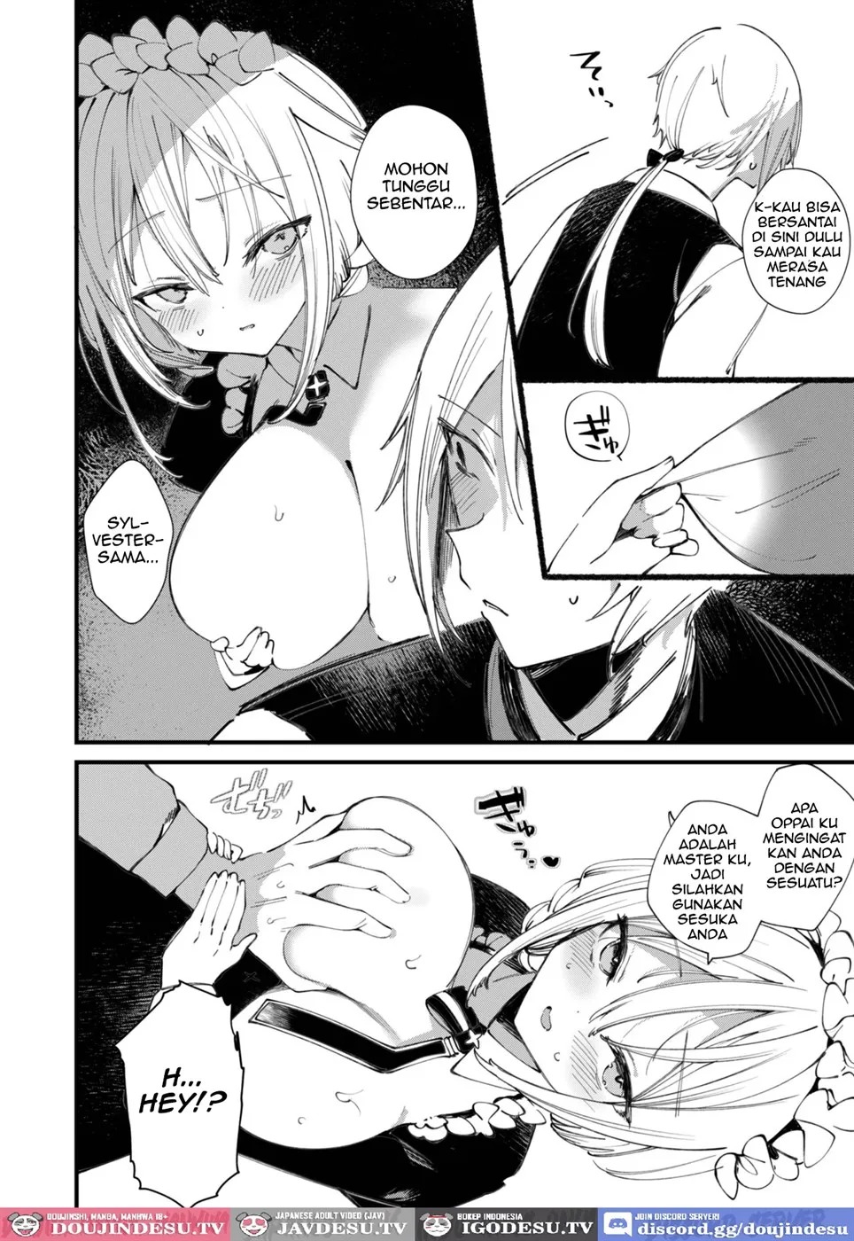 Downer na Dekachichi Maid-san wa Oshioki Gohoushi o Onedari suru. ~Honshou wa Gehin de Dosukebe Sugiru Sekkyokuteki na Meshitsukai~: Chapter chapter-1 - Page 26
