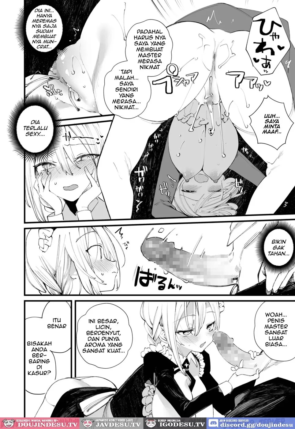 Downer na Dekachichi Maid-san wa Oshioki Gohoushi o Onedari suru. ~Honshou wa Gehin de Dosukebe Sugiru Sekkyokuteki na Meshitsukai~: Chapter chapter-1 - Page 32