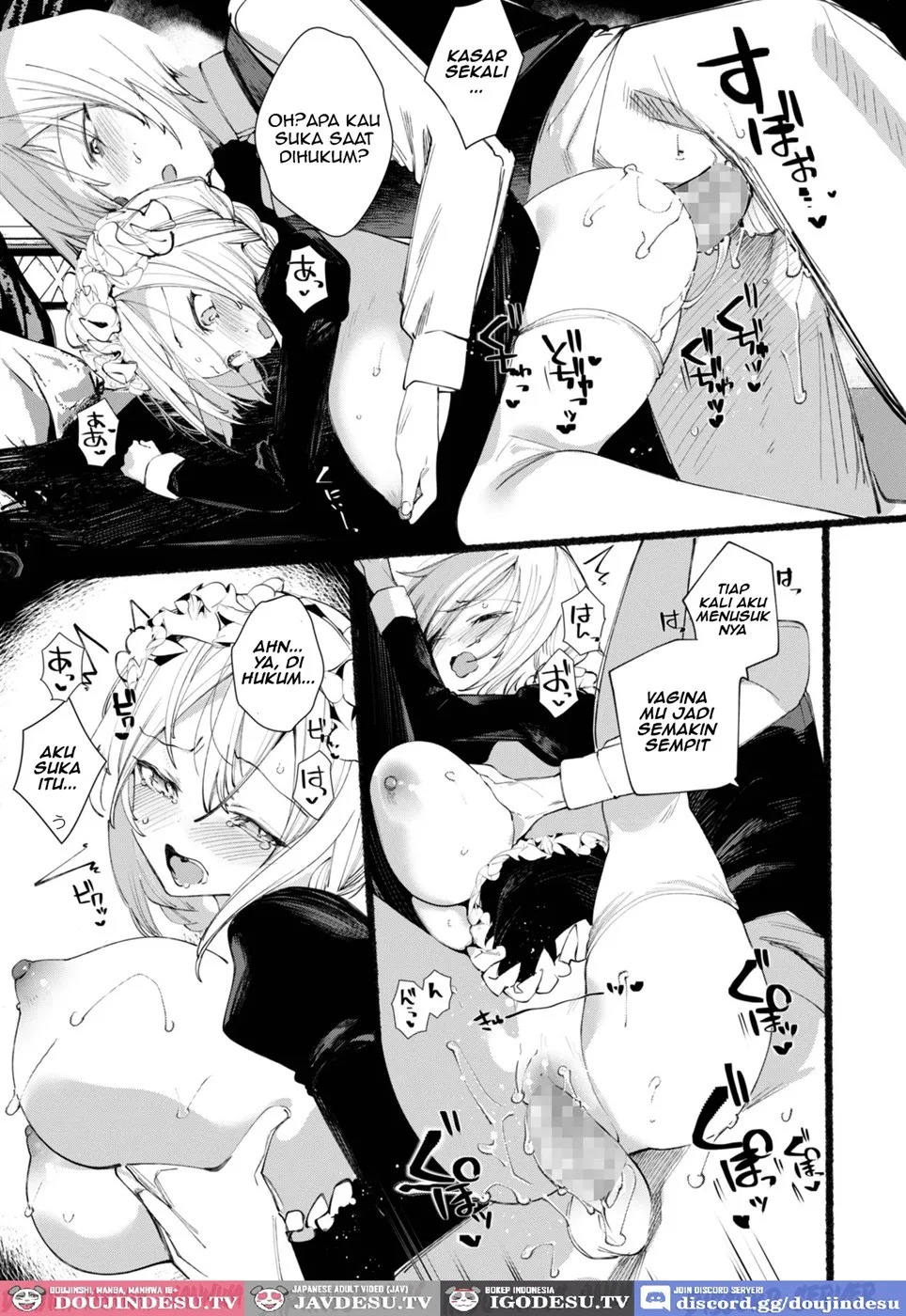 Downer na Dekachichi Maid-san wa Oshioki Gohoushi o Onedari suru. ~Honshou wa Gehin de Dosukebe Sugiru Sekkyokuteki na Meshitsukai~: Chapter chapter-1 - Page 56