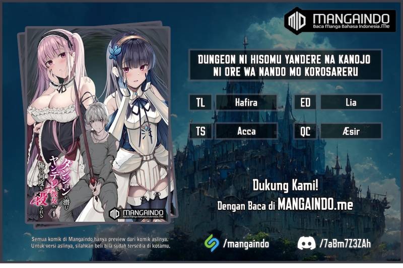 Dungeon ni Hisomu Yandere na Kanojo ni Ore wa Nando mo Korosareru: Chapter chapter-2.3 - Page 1