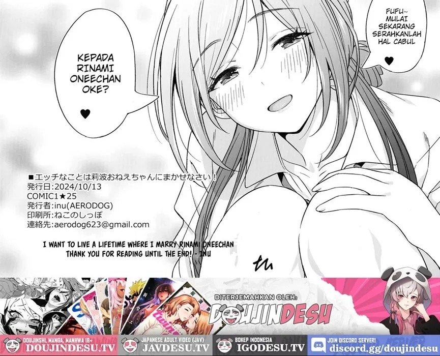 Ecchi na Koto wa Rinami Onee-chan ni Makasenasai!: Chapter chapter-1 - Page 62
