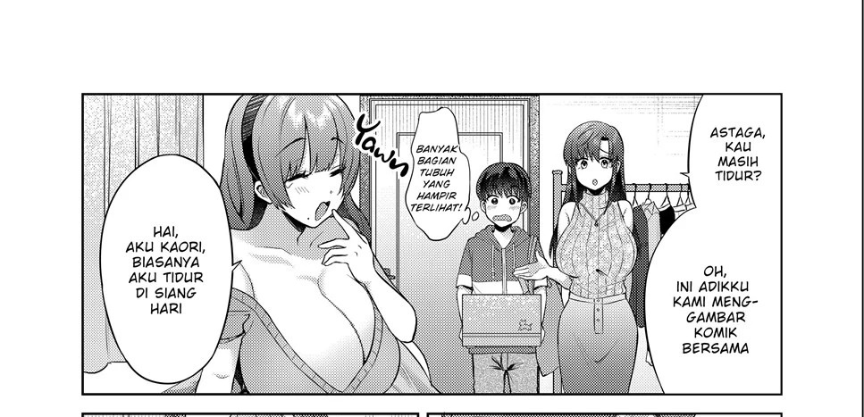 Ero Mangaka Shimai to Ecchi na Obenkyoukai: Chapter chapter-1 - Page 19