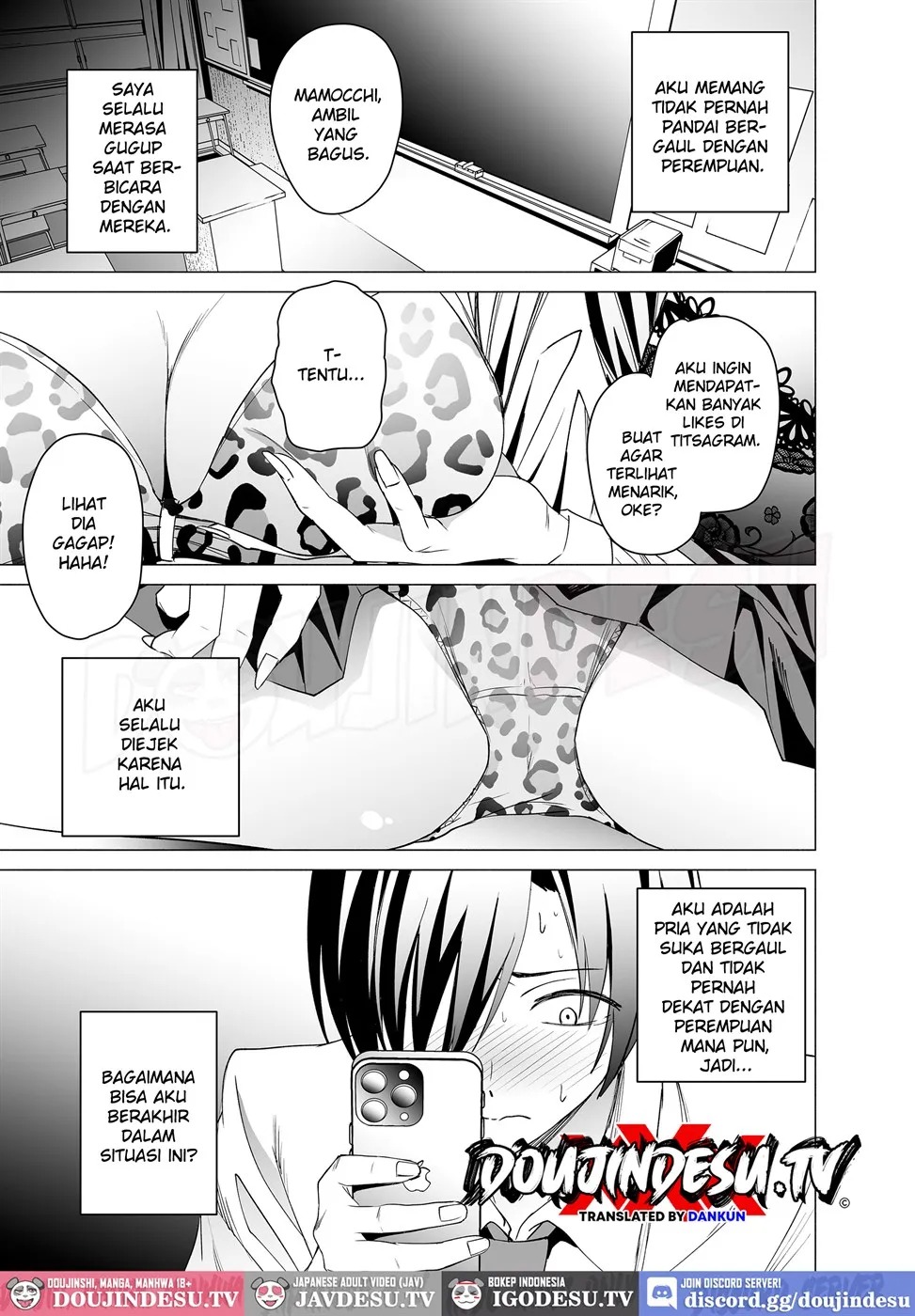 Ero SNS no Iine no Tame ni Sematte Kuru Gal no Hanashi: Chapter chapter-1 - Page 4