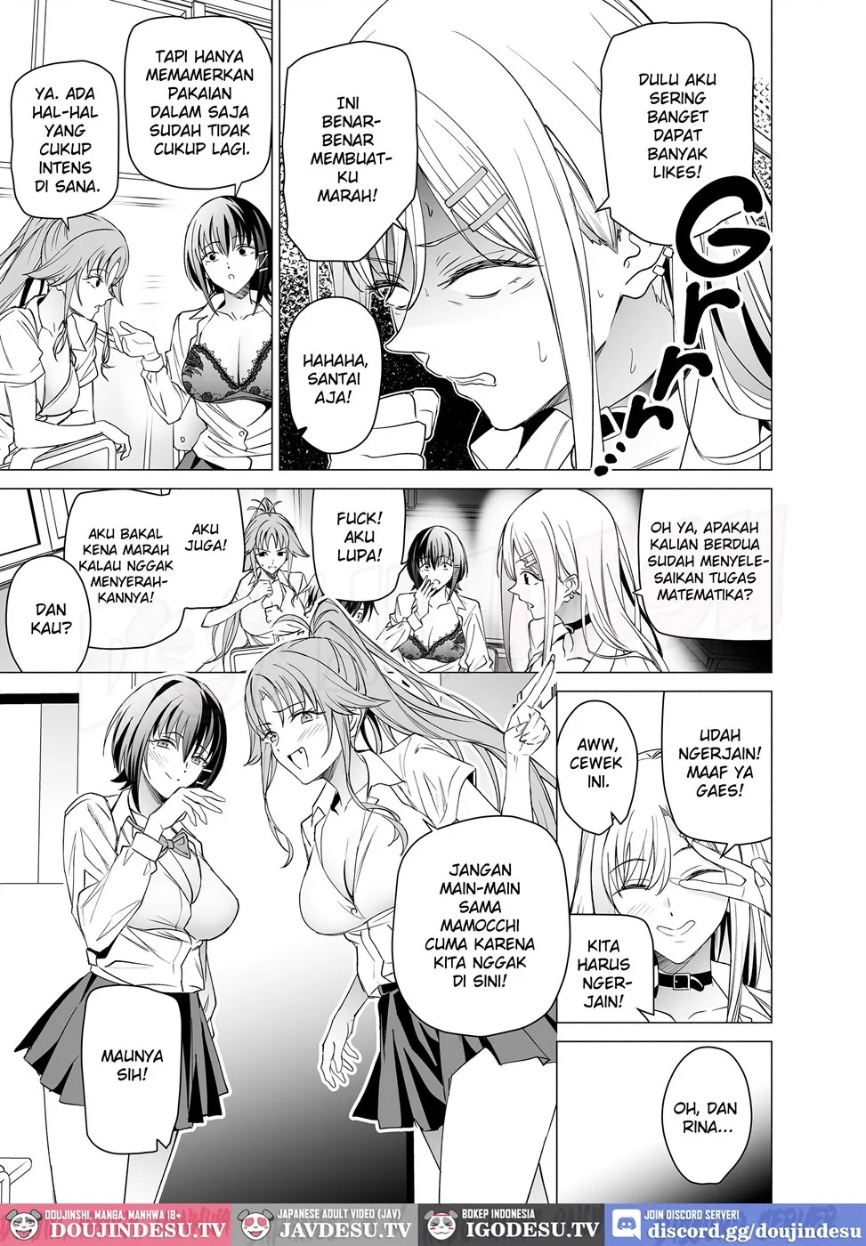 Ero SNS no Iine no Tame ni Sematte Kuru Gal no Hanashi: Chapter chapter-1 - Page 10