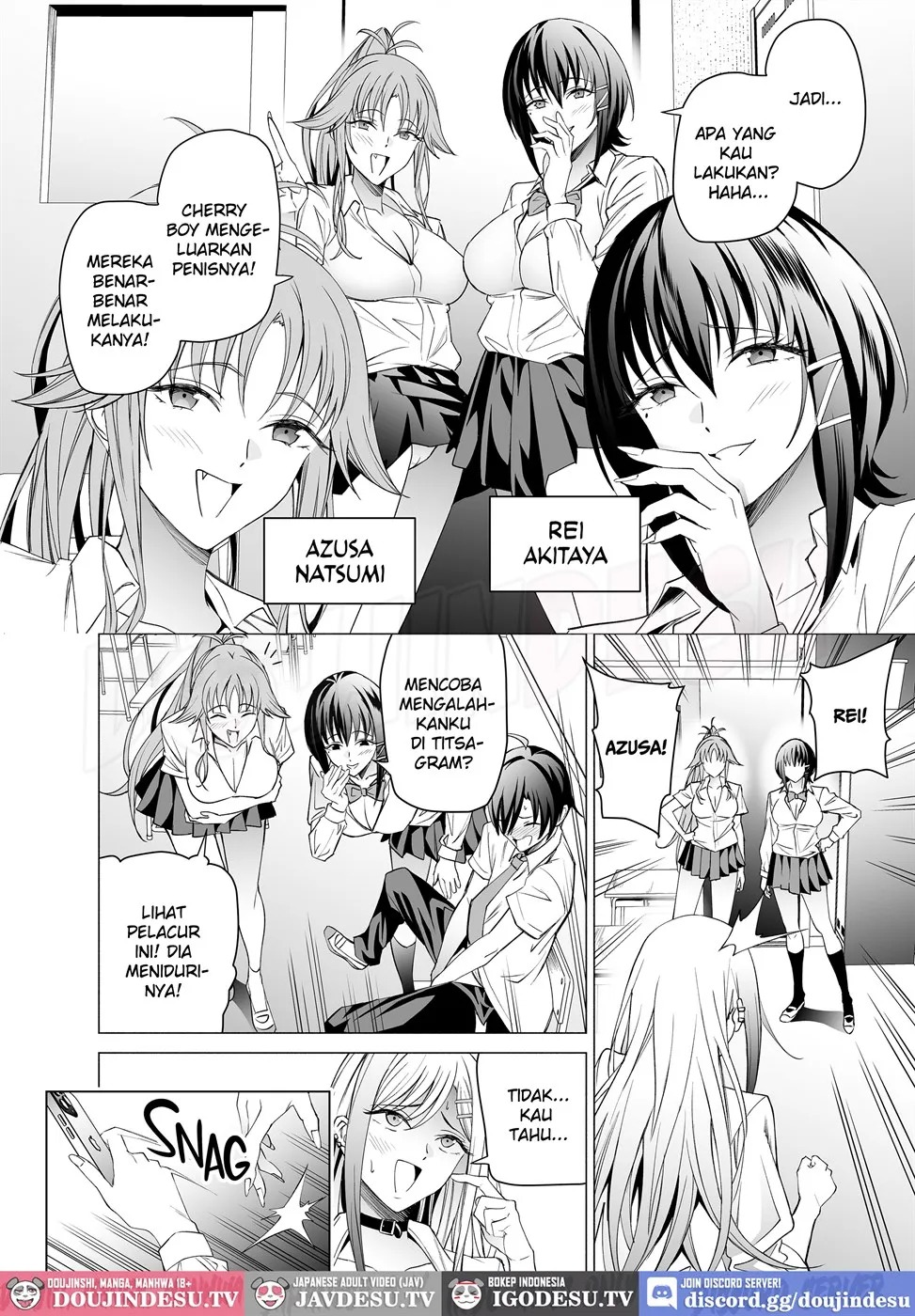 Ero SNS no Iine no Tame ni Sematte Kuru Gal no Hanashi: Chapter chapter-1 - Page 19