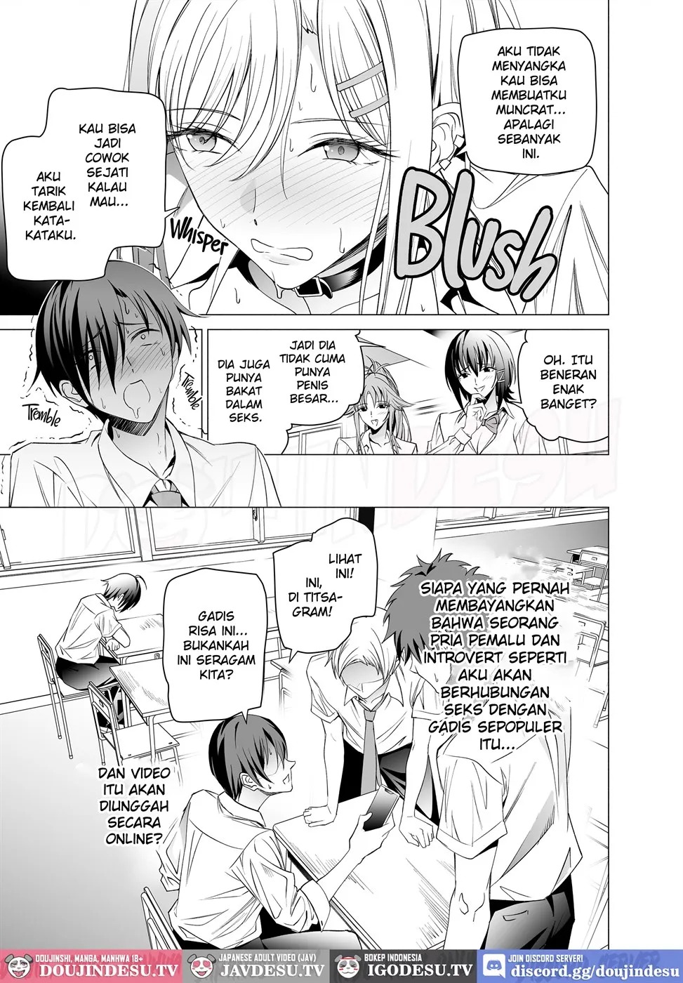 Ero SNS no Iine no Tame ni Sematte Kuru Gal no Hanashi: Chapter chapter-1 - Page 34