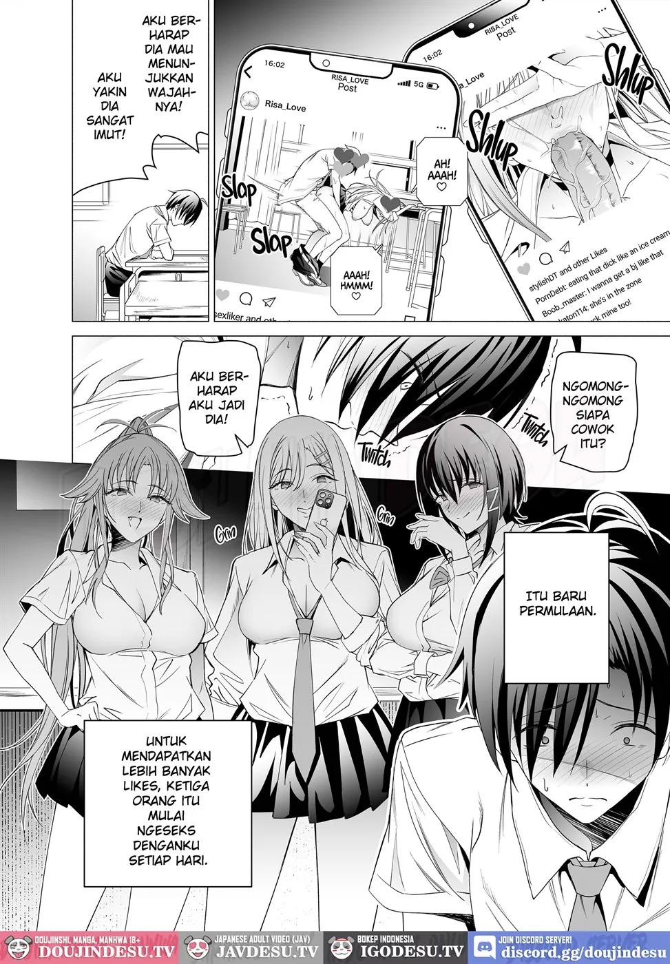 Ero SNS no Iine no Tame ni Sematte Kuru Gal no Hanashi: Chapter chapter-1 - Page 35