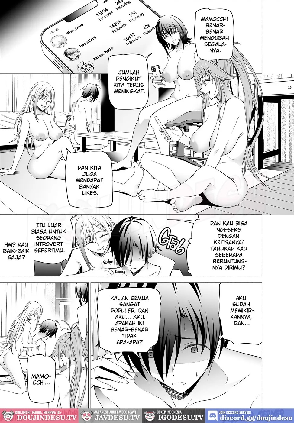 Ero SNS no Iine no Tame ni Sematte Kuru Gal no Hanashi: Chapter chapter-1 - Page 65