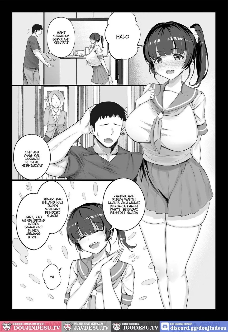 Eroge Seiyuu o Boshuu shitara Mechakucha Eroi Ko to Yareta Hanashi: Chapter chapter-1 - Page 49