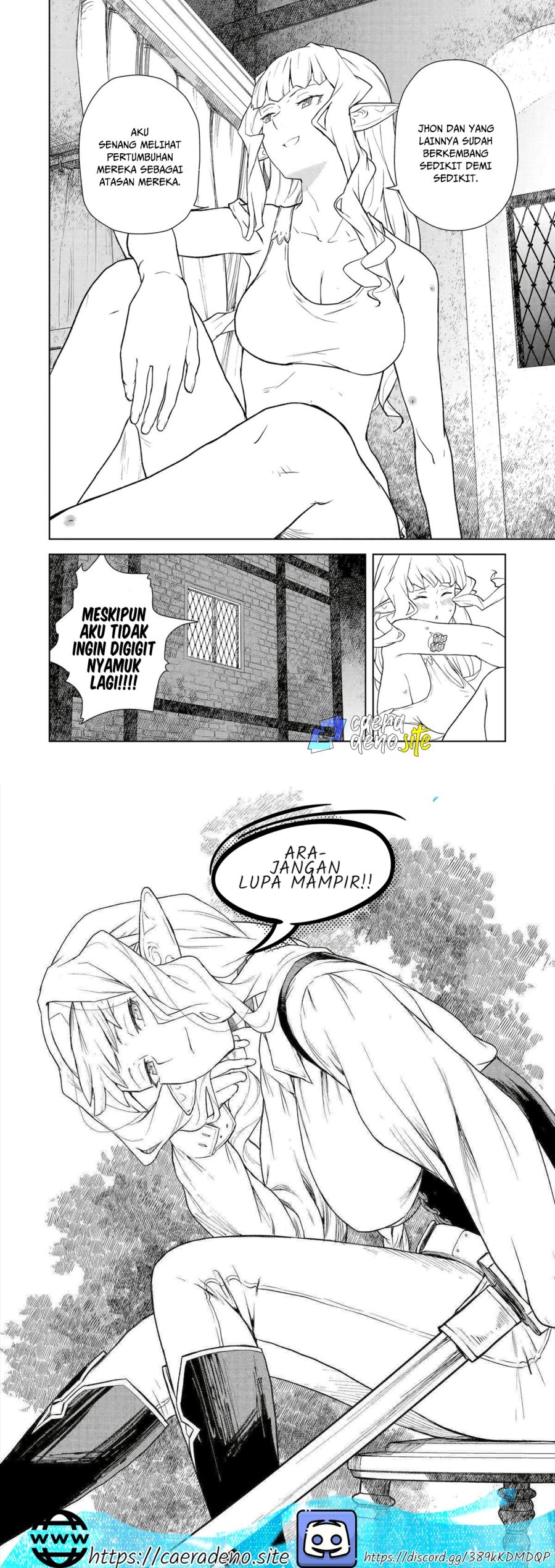 Even the Captain Knight, Miss Elf, Wants to be a Maiden: Chapter chapter-14 - Page 17
