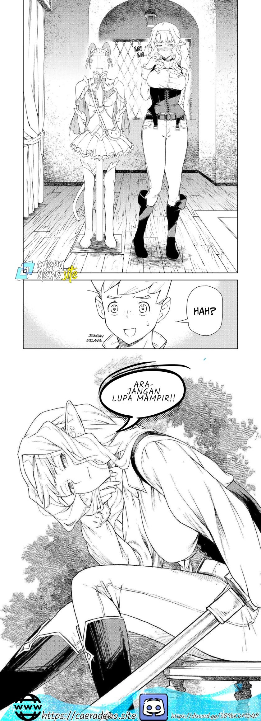 Even the Captain Knight, Miss Elf, Wants to be a Maiden: Chapter chapter-15 - Page 17