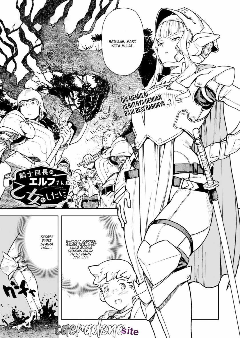 Even the Captain Knight, Miss Elf, Wants to be a Maiden: Chapter chapter-4 - Page 2