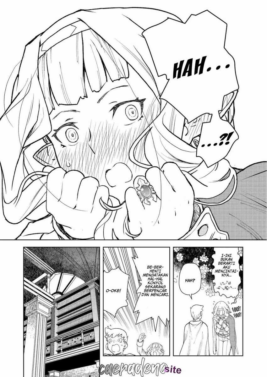 Even the Captain Knight, Miss Elf, Wants to be a Maiden: Chapter chapter-5 - Page 8