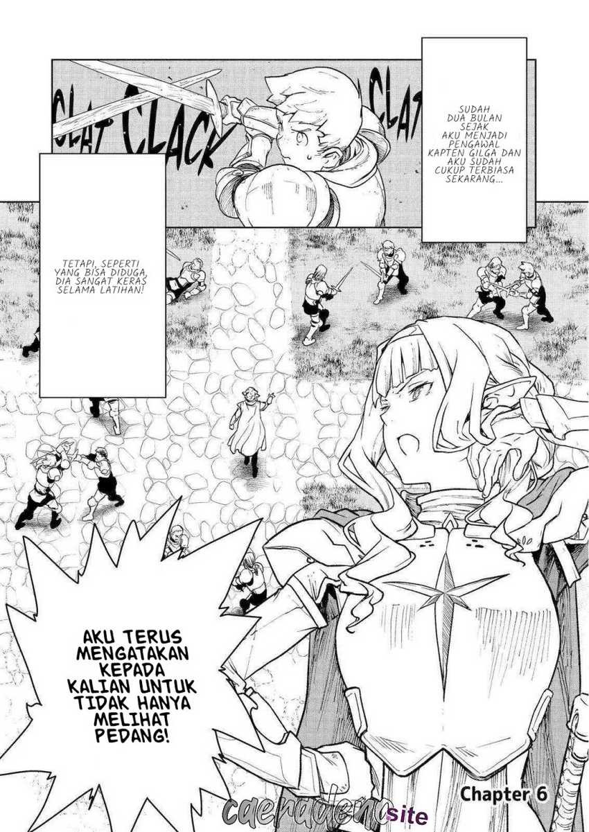 Even the Captain Knight, Miss Elf, Wants to be a Maiden: Chapter chapter-6 - Page 2