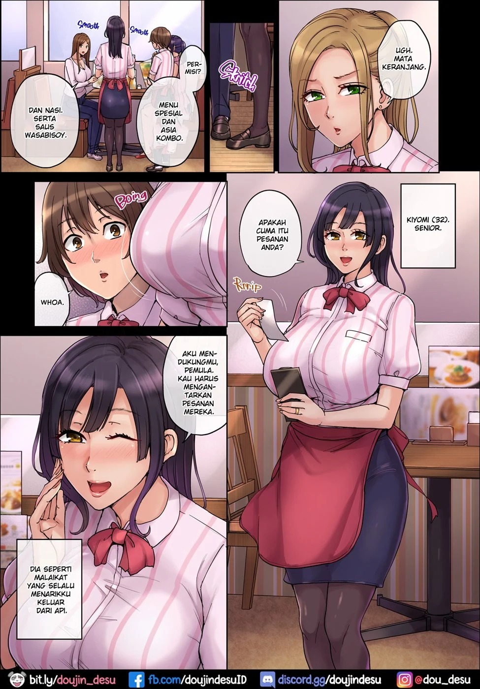 Famiresu de Shinjin Seikyouiku!? ~Hitodzuma & Daigakusei Hen~: Chapter chapter-1 - Page 5