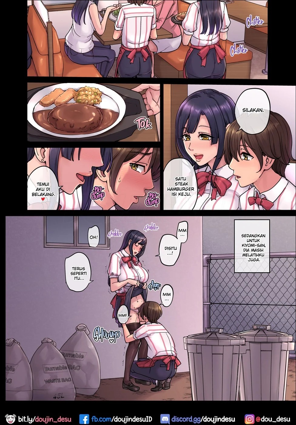 Famiresu de Shinjin Seikyouiku!? ~Hitodzuma & Daigakusei Hen~: Chapter chapter-1 - Page 33