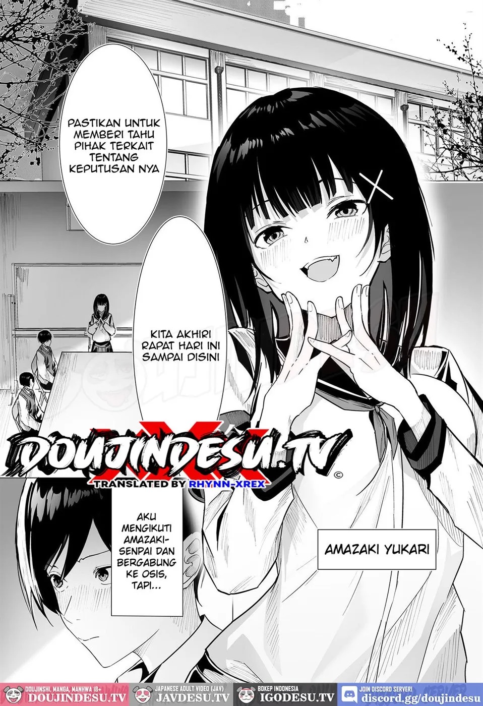 Fuku Kaichou wa Kakure Bitch-chan ~Akogare no Senpai to Himitsu no Houkago~: Chapter chapter-1 - Page 3