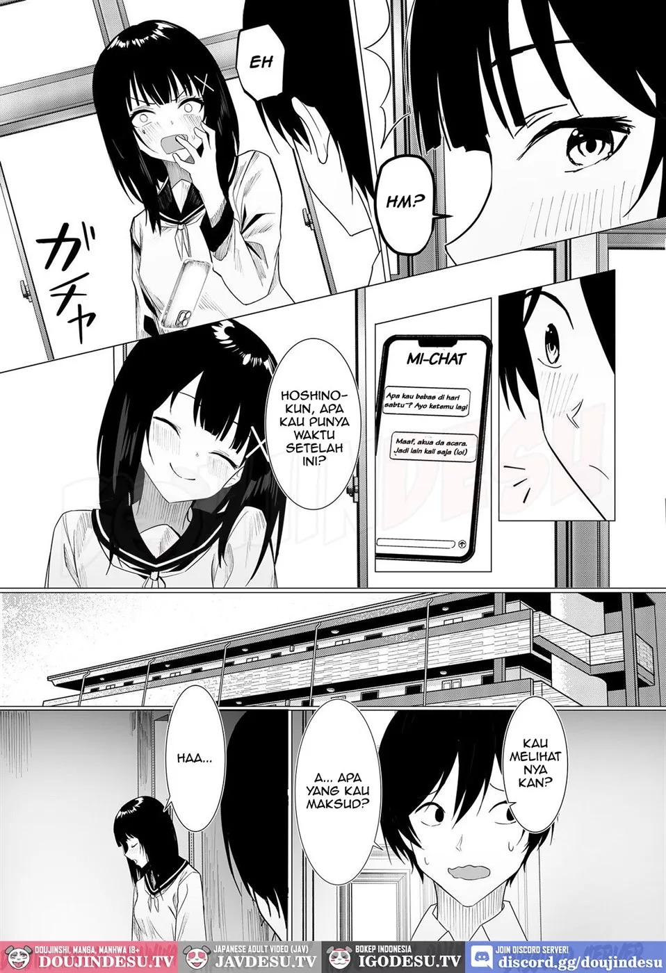Fuku Kaichou wa Kakure Bitch-chan ~Akogare no Senpai to Himitsu no Houkago~: Chapter chapter-1 - Page 5