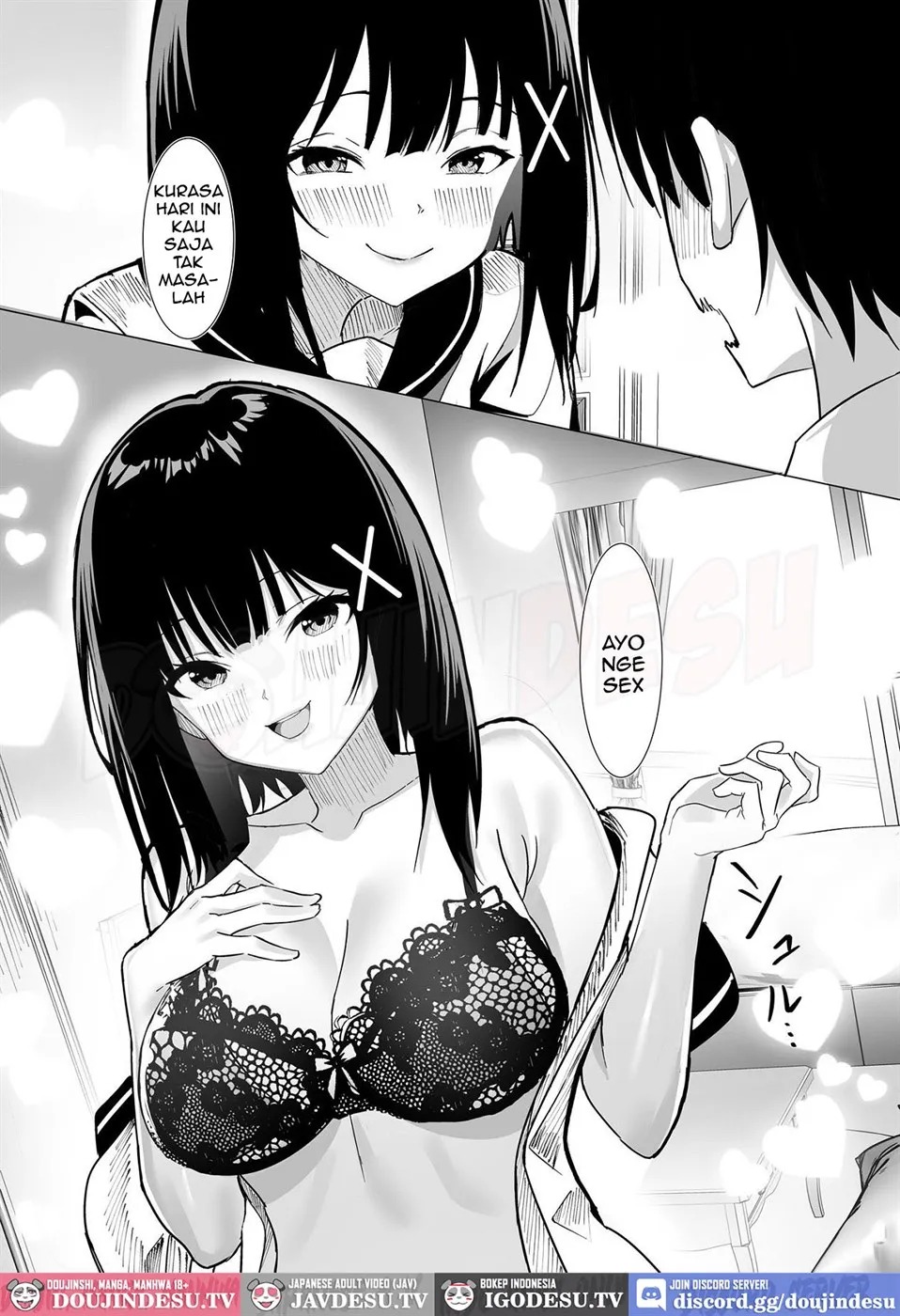 Fuku Kaichou wa Kakure Bitch-chan ~Akogare no Senpai to Himitsu no Houkago~: Chapter chapter-1 - Page 6