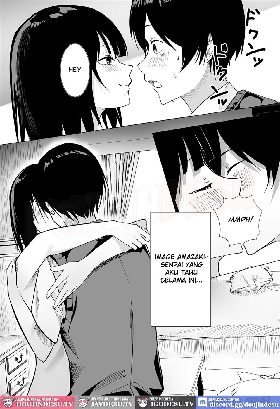 Fuku Kaichou wa Kakure Bitch-chan ~Akogare no Senpai to Himitsu no Houkago~: Chapter chapter-1 - Page 8