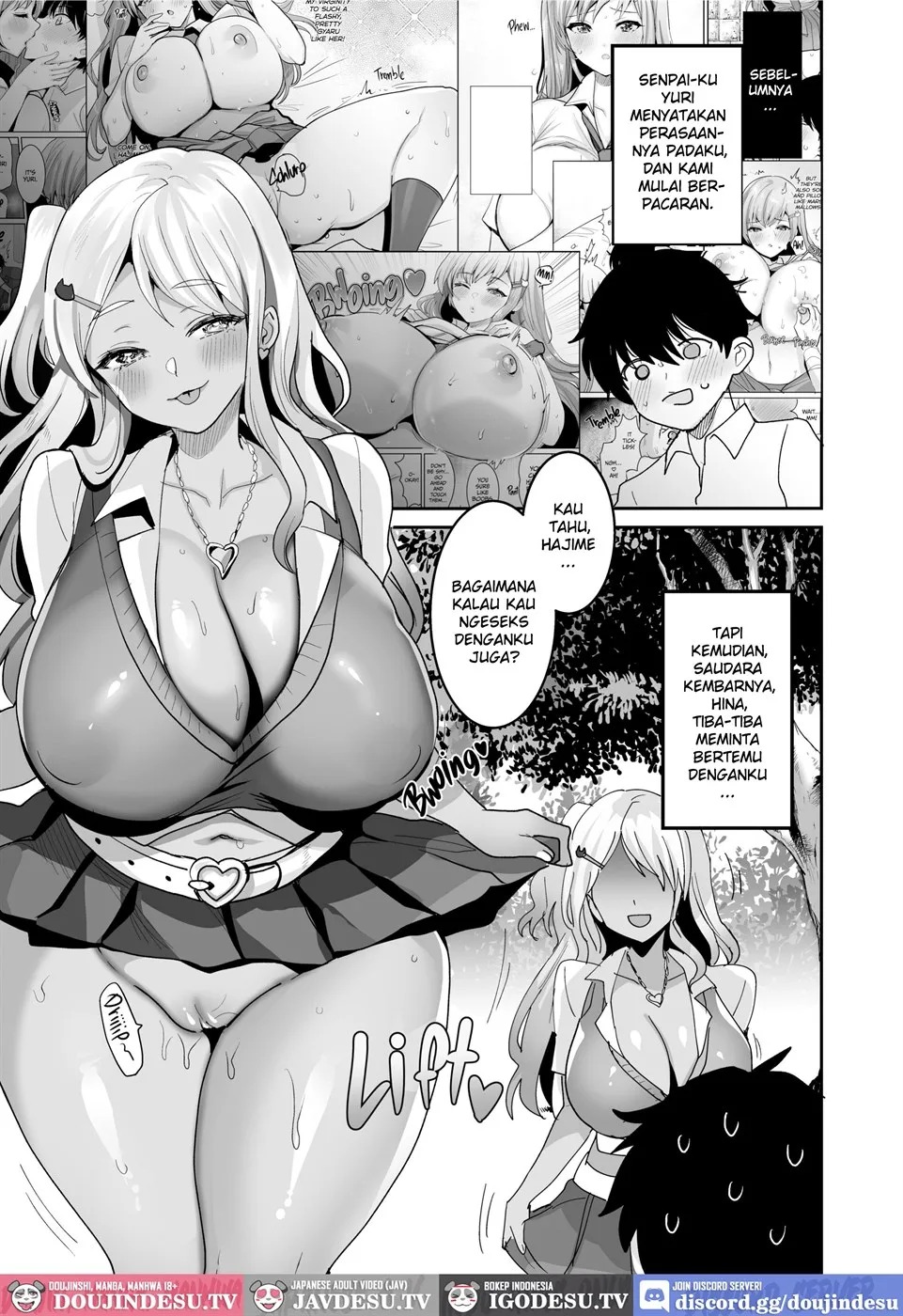 Futago Gyaru O Ore no Chinpo de Toriko ni Shitahanashi: Chapter chapter-2 - Page 3