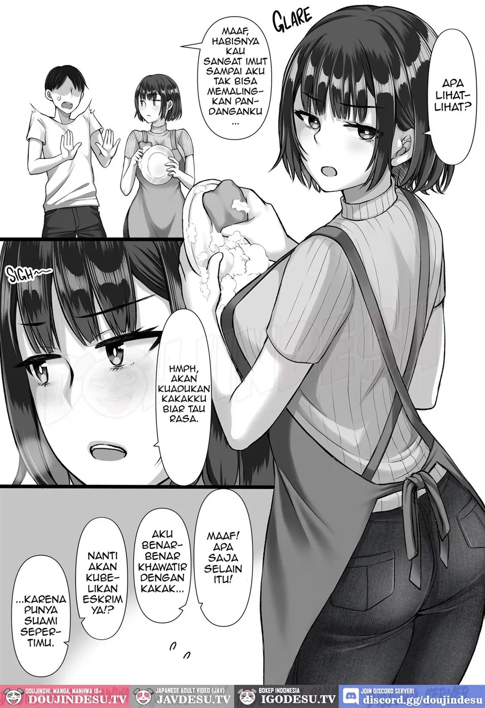 Fuuzoku ni Ittara o Katai Hazu no Tsuma no Imouto ga Detekita Hanashi: Chapter chapter-1 - Page 6