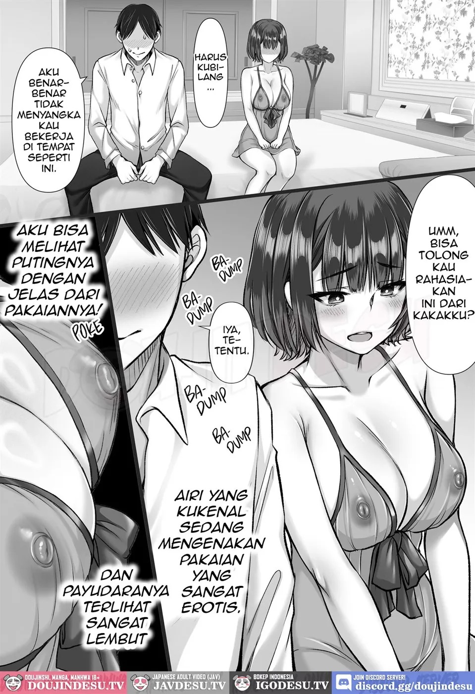 Fuuzoku ni Ittara o Katai Hazu no Tsuma no Imouto ga Detekita Hanashi: Chapter chapter-1 - Page 9