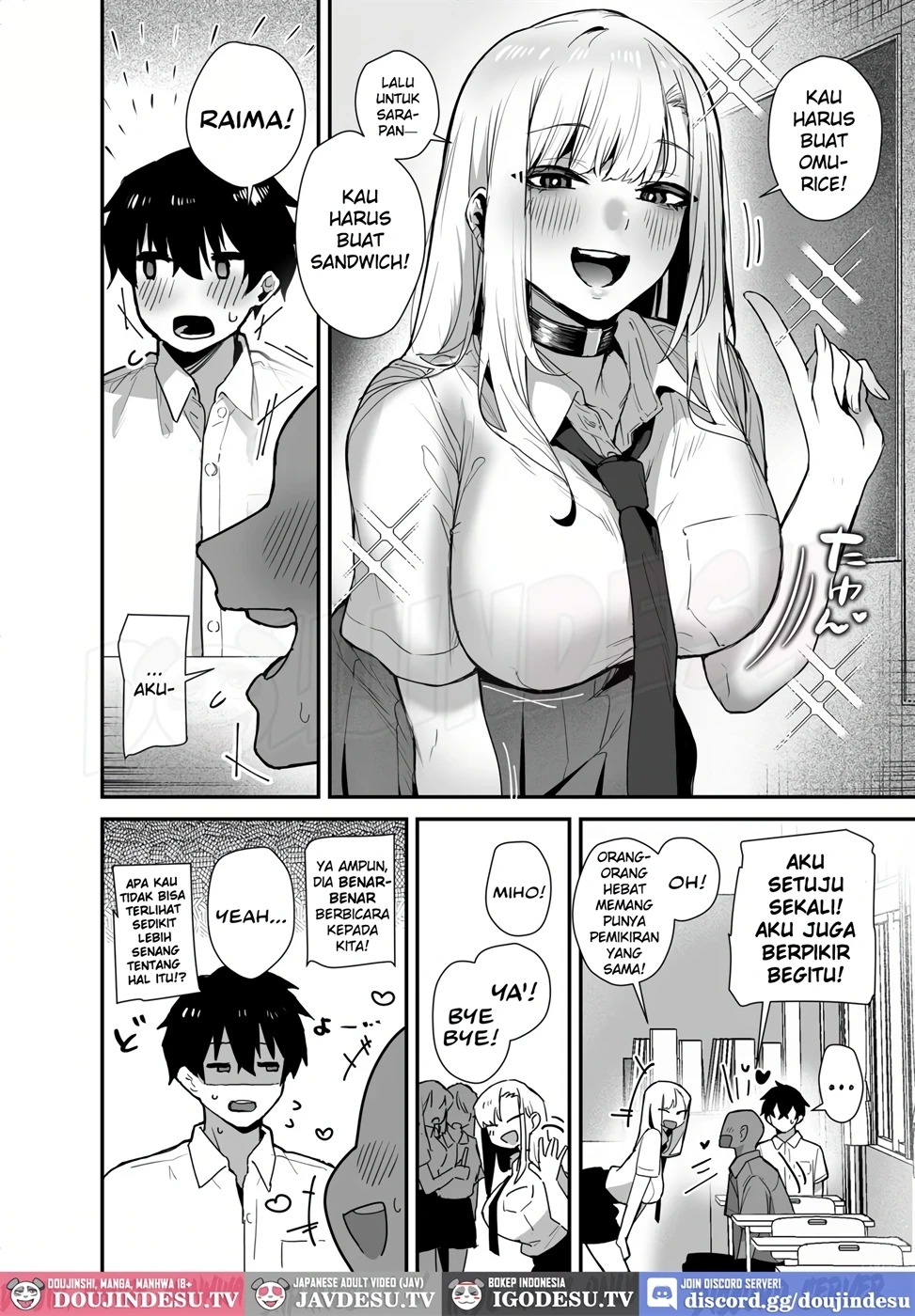 Gachi Koi Bitch Gal no Oshikake Fella o Kotowattara Nakadashi Kokuhaku & Amaama Icha Love Koubi Suru Koto ni Natta Hanashi: Chapter chapter-1 - Page 5