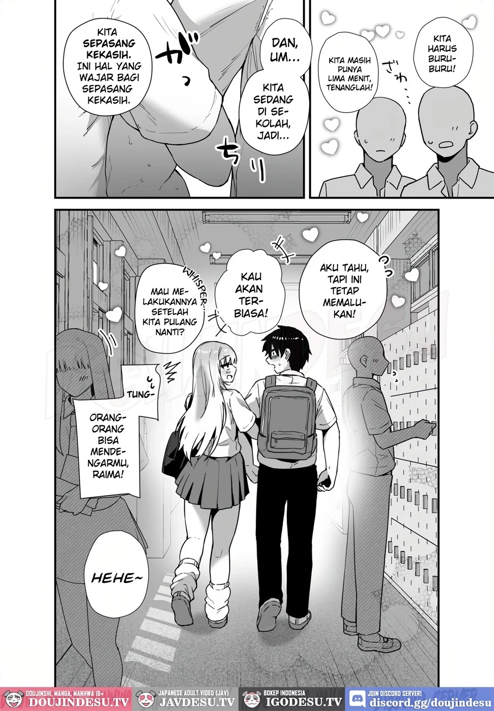 Gachi Koi Bitch Gal no Oshikake Fella o Kotowattara Nakadashi Kokuhaku & Amaama Icha Love Koubi Suru Koto ni Natta Hanashi: Chapter chapter-1 - Page 56