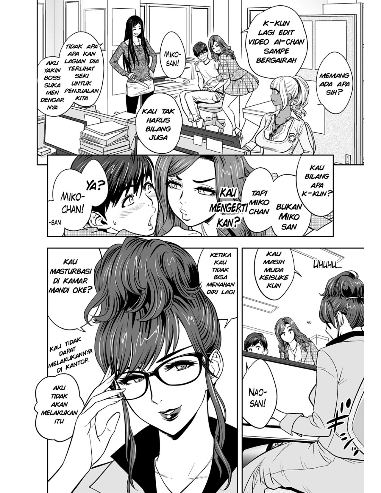 Gal Ane Shachou to Harem Office ~SEX wa Gyoumu ni Fukumimasu ka: Chapter chapter-1 - Page 10