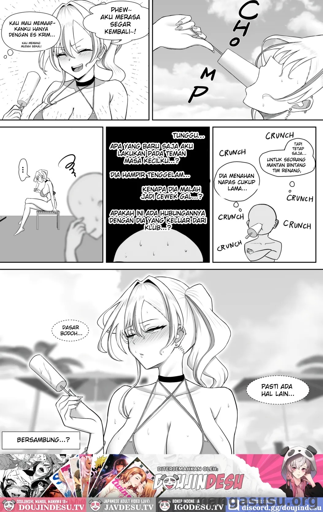 Gal ni Natta Osananajimi to Chissoku Genkai Suichuu Ecchi!: Chapter chapter-1 - Page 37