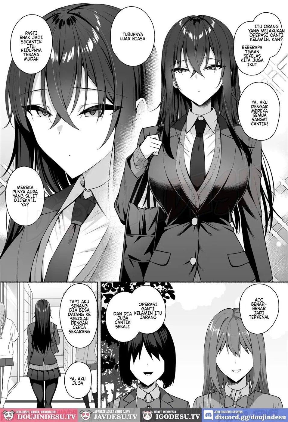 Gal to Boku ga Seibetsu Gyakuten Mesu no Boku to Shinjin Danshi: Chapter chapter-1 - Page 4